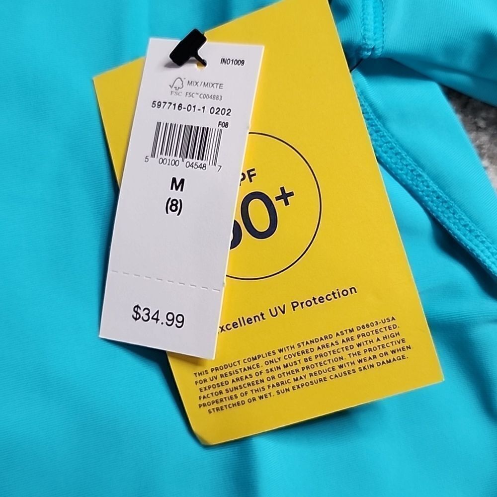 GAP Kids Graphic Rash Guard Size Medium NWT - Picture 5 of 5